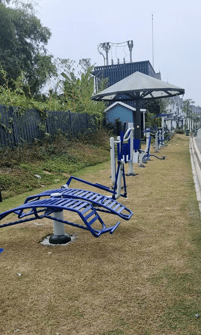 Dự án lắp đặt máy tập thể dục ngoài trời tại Vườn Vua, Phú Thọ